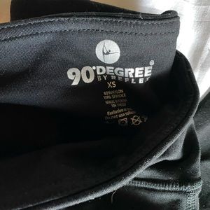 Black full length leggings